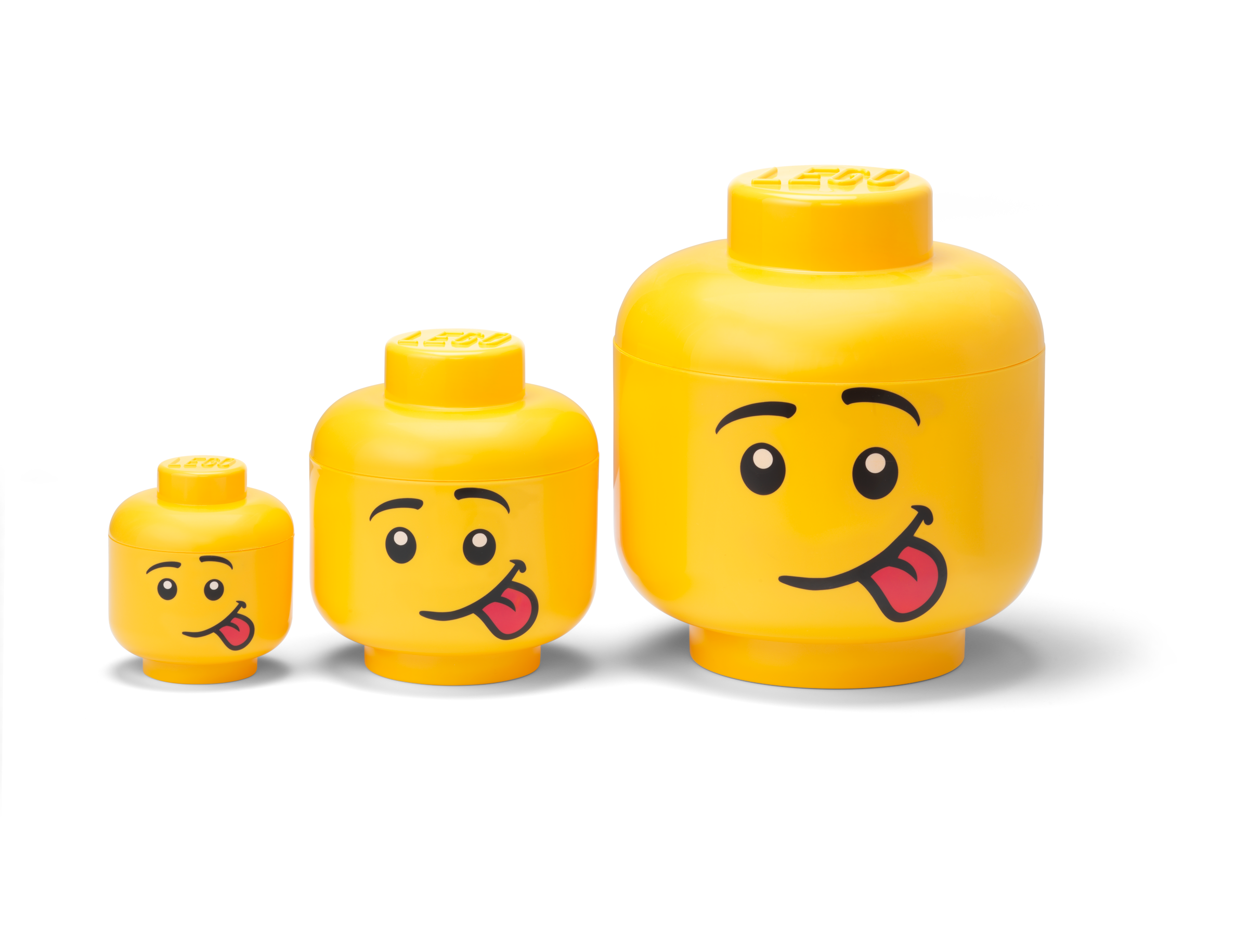 Rangement en forme de tête de garçon LEGO® – Mini (comique) 5006210