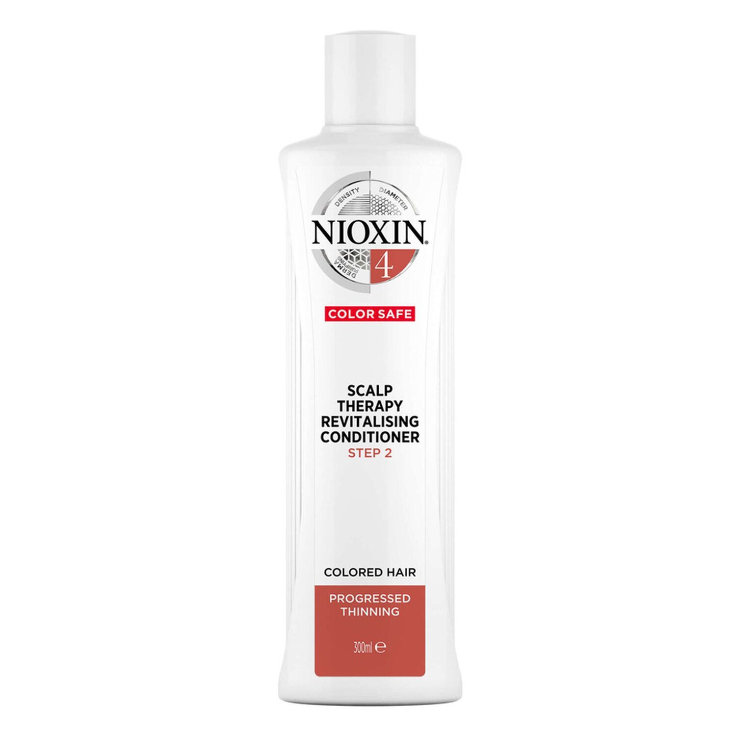 Nioxin Nioxin System 4 Après-Shampoing Chute Avancée - Cheveux Colorés et très Fins 300 ml
