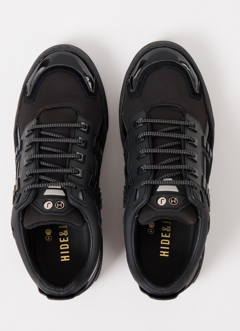 Hide&Jack Mini Silverstone sneaker with suede and mesh details