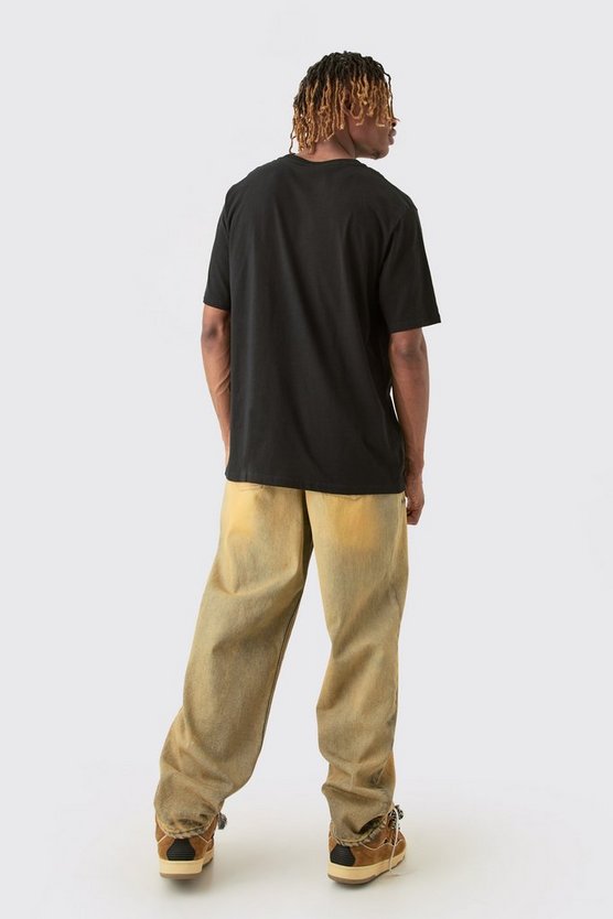 Tall T-Shirt mit lizenziertem Tom & Jerry Print