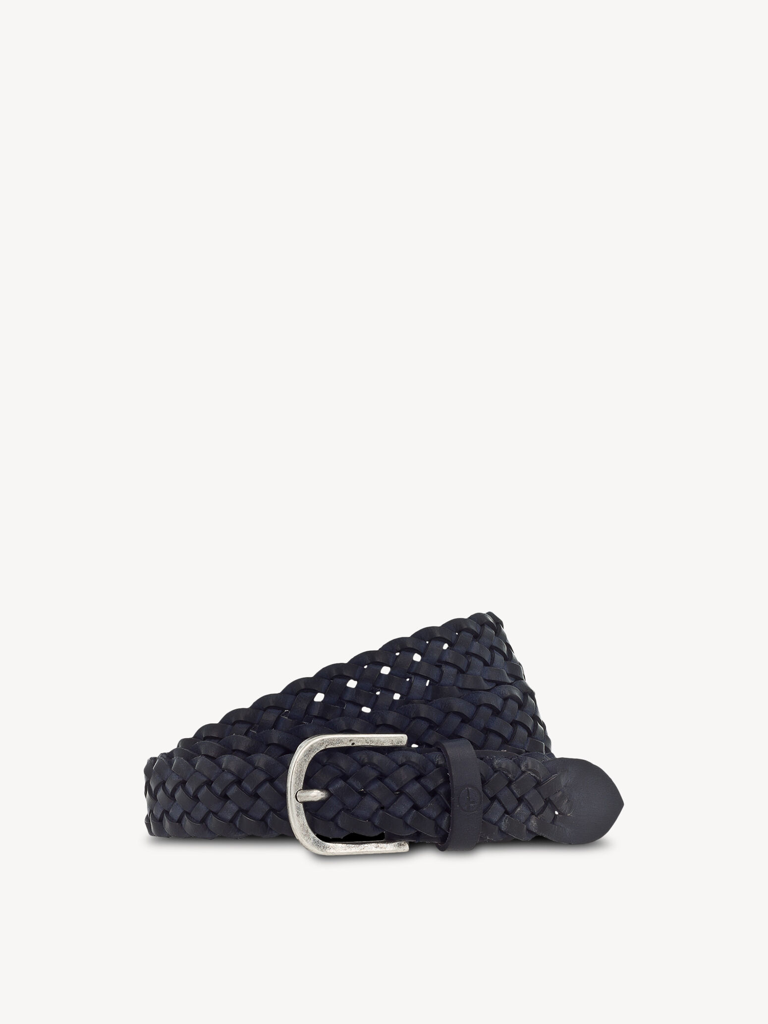 Ceinture en cuir - bleu