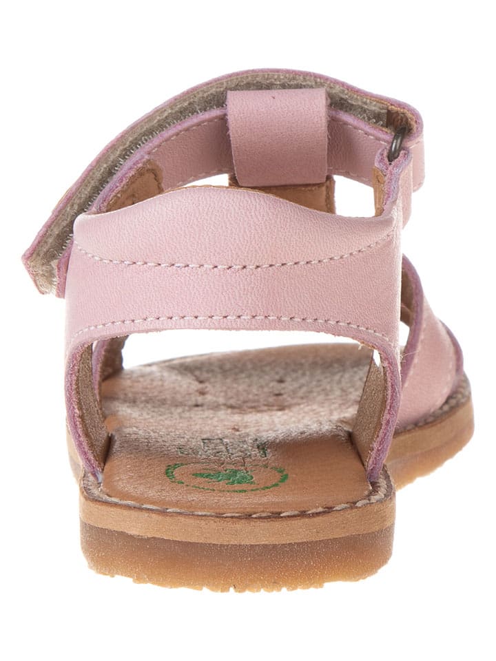El Naturalista Leder-Sandalen in Rosa günstig kaufen