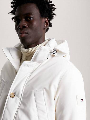 TOMMY HILFIGER Herren Daunenjacke mit Kapuze ROCKIE NON FUR DOWN PARKA