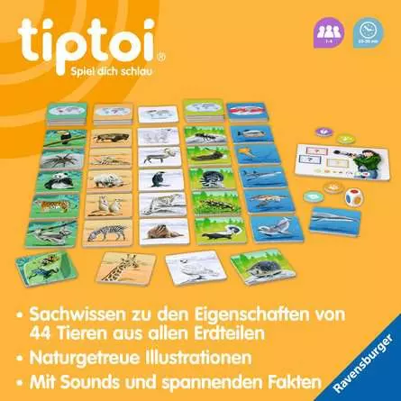 tiptoi® Tiere der Welt - Lernspiel ab 4 Jahren