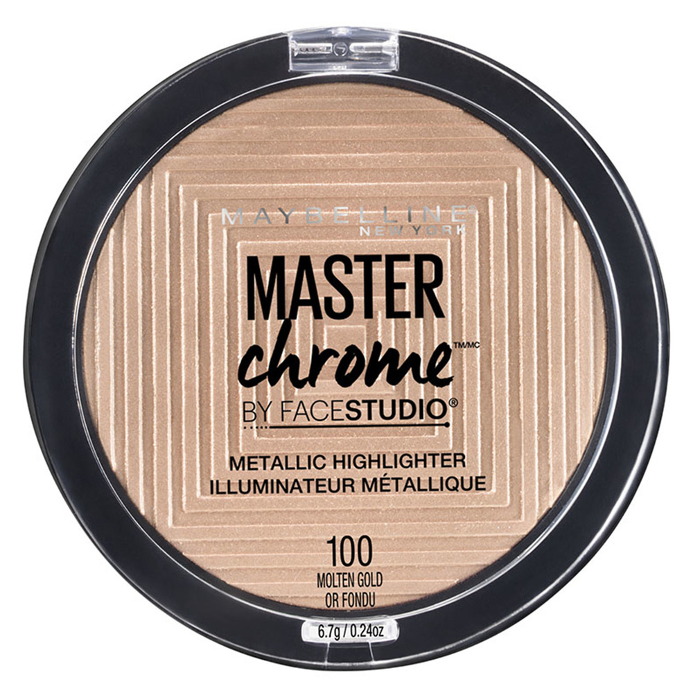 Maybelline Master Chrome Metallic Highlighter #100-molten Gold 6,7 Gr Highlighter