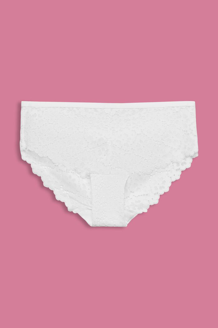 Hipster-Slips aus Floralspitze