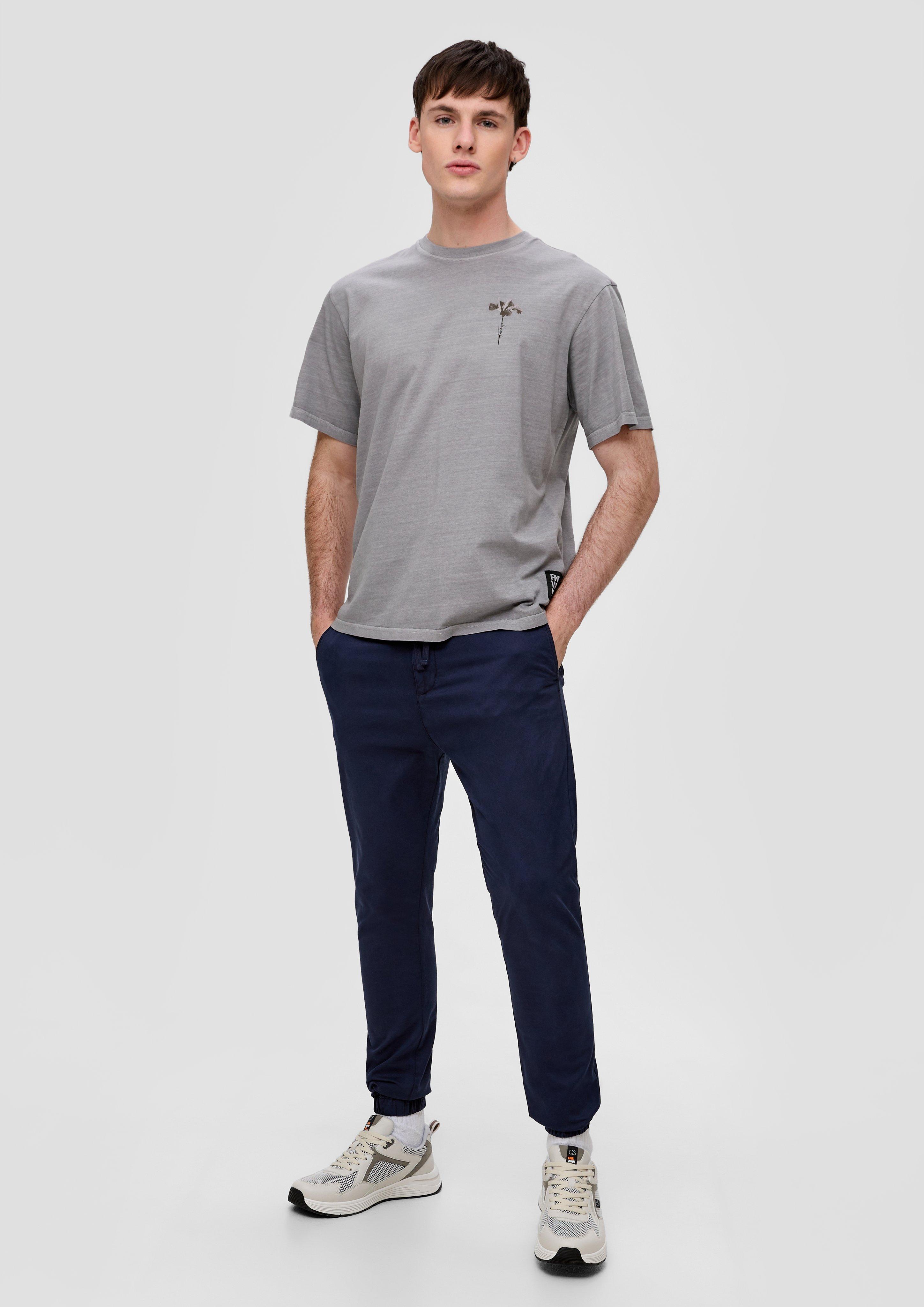 Printshirt aus reiner Baumwolle  2143193-91D0