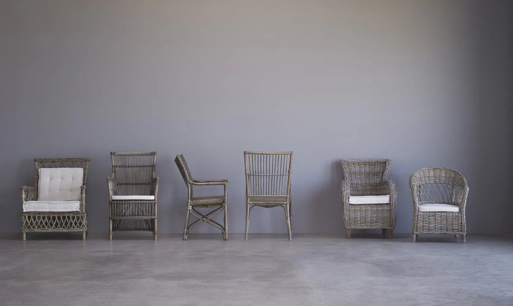 Novasolo Rattanstuhl Wickerworks (2er-Set Stühle, 2 St), Standard Rückenlehne, Duke, Duke Stuhl (2er-Set)