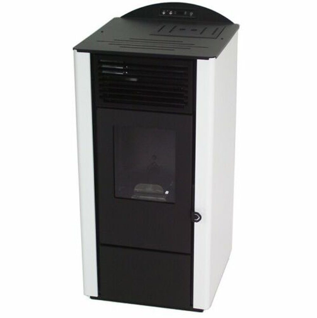 Apex Pelletofen Pelletofen 9,5kW Pelletkamin Pelletheizung Kaminofen A+ 56302