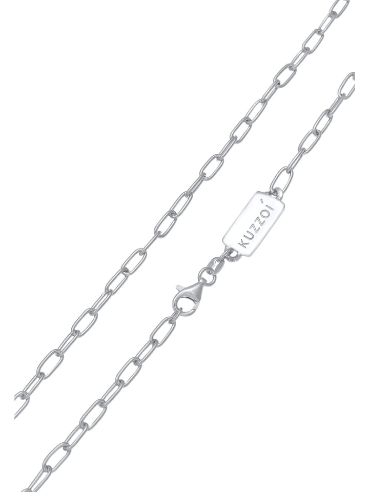 KUZZOI Halskette 925 Sterling Silber in Silber günstig kaufen