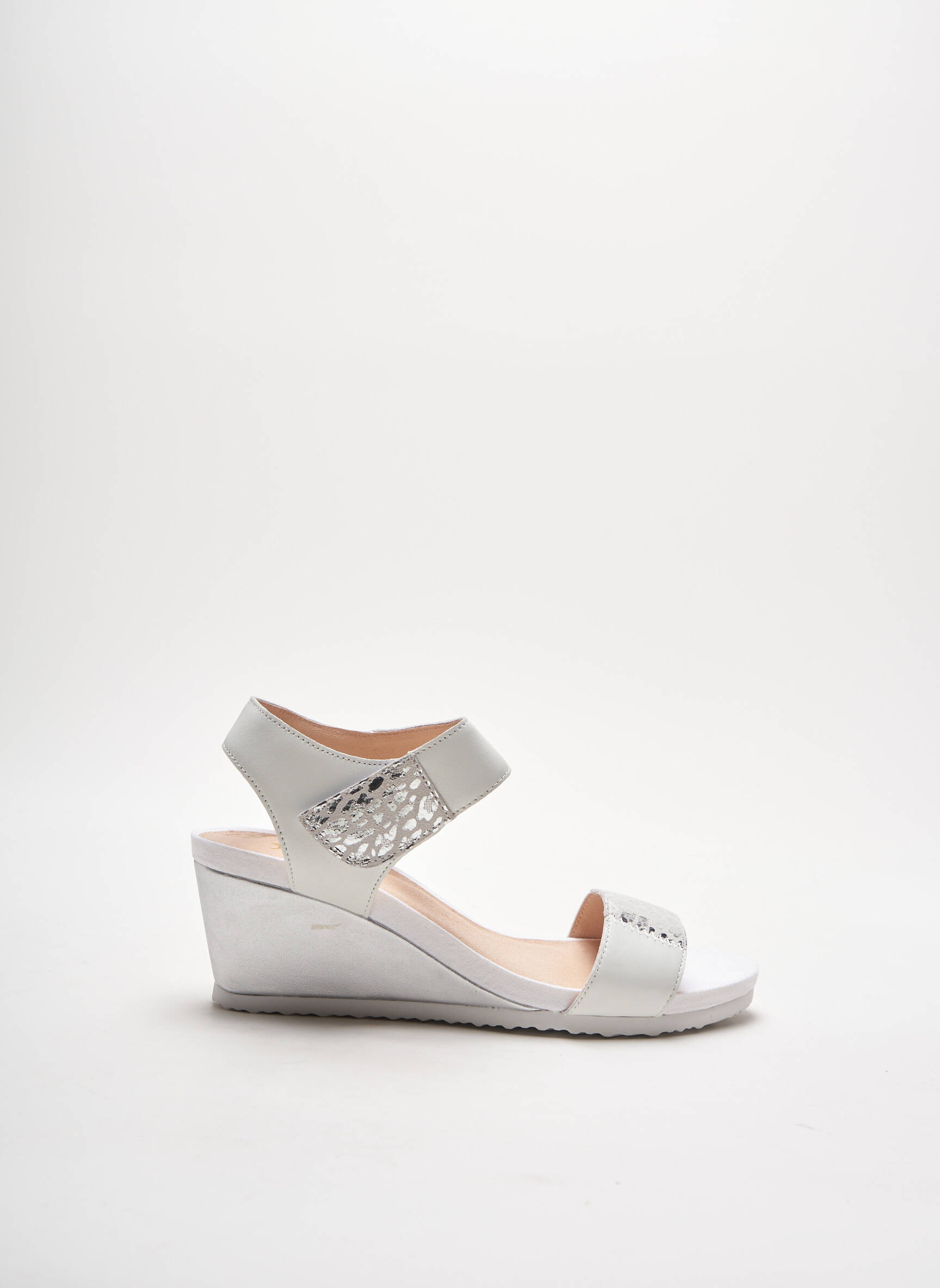 Sweet Sandales Nu Pieds Femme couleur gris