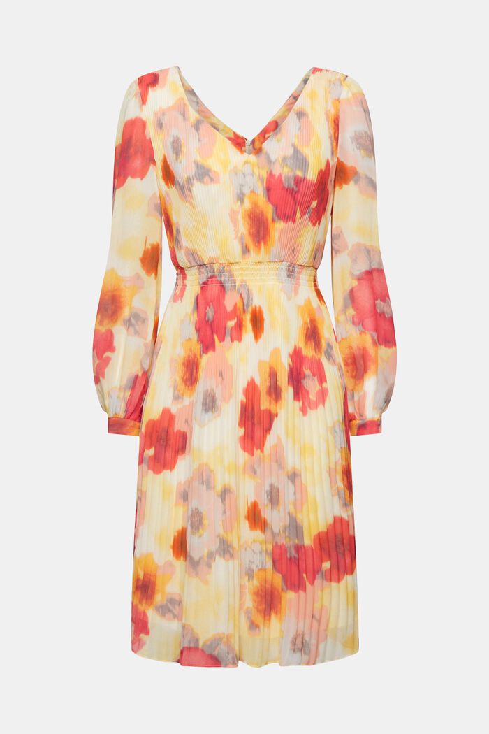Minikleid mit floralem Allover-Print