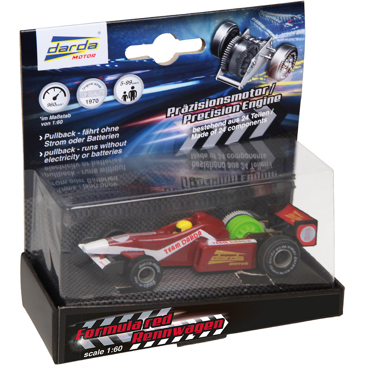 DARDA® Formel 1 Rennwagen, rot
