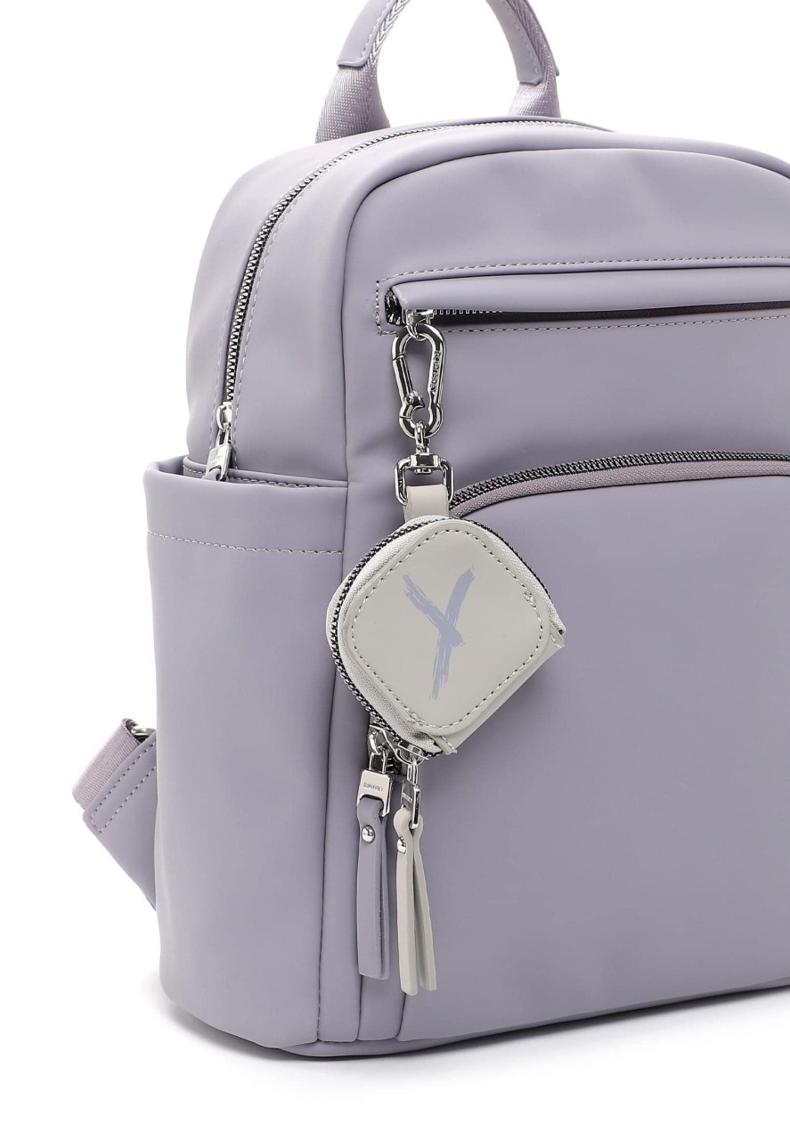 SURI FREY Handtaschen rot Rucksack Cody, flieder