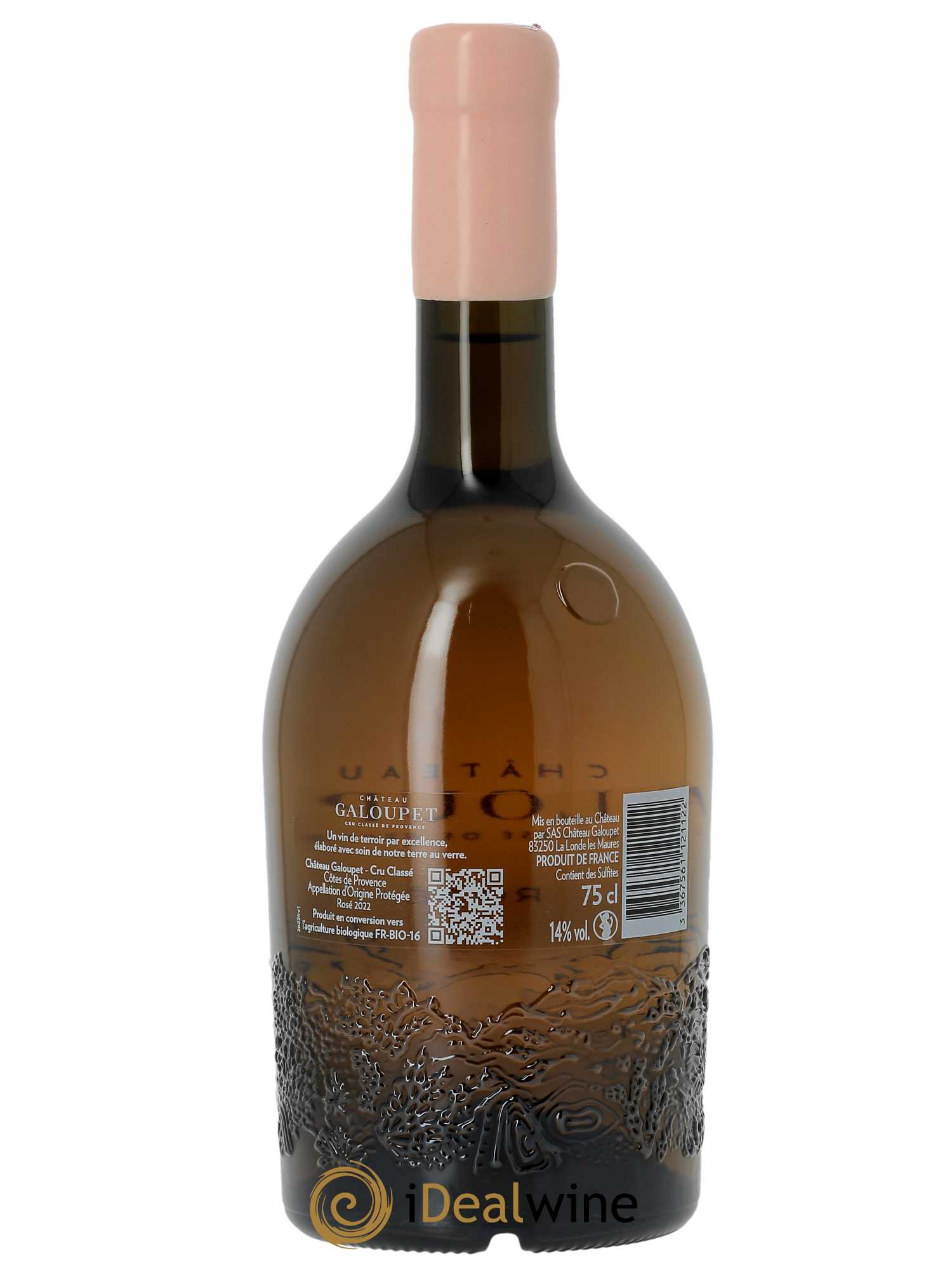 Côtes de Provence Cru Classé Château Galoupet  2022 - Lot de 1 Bouteille