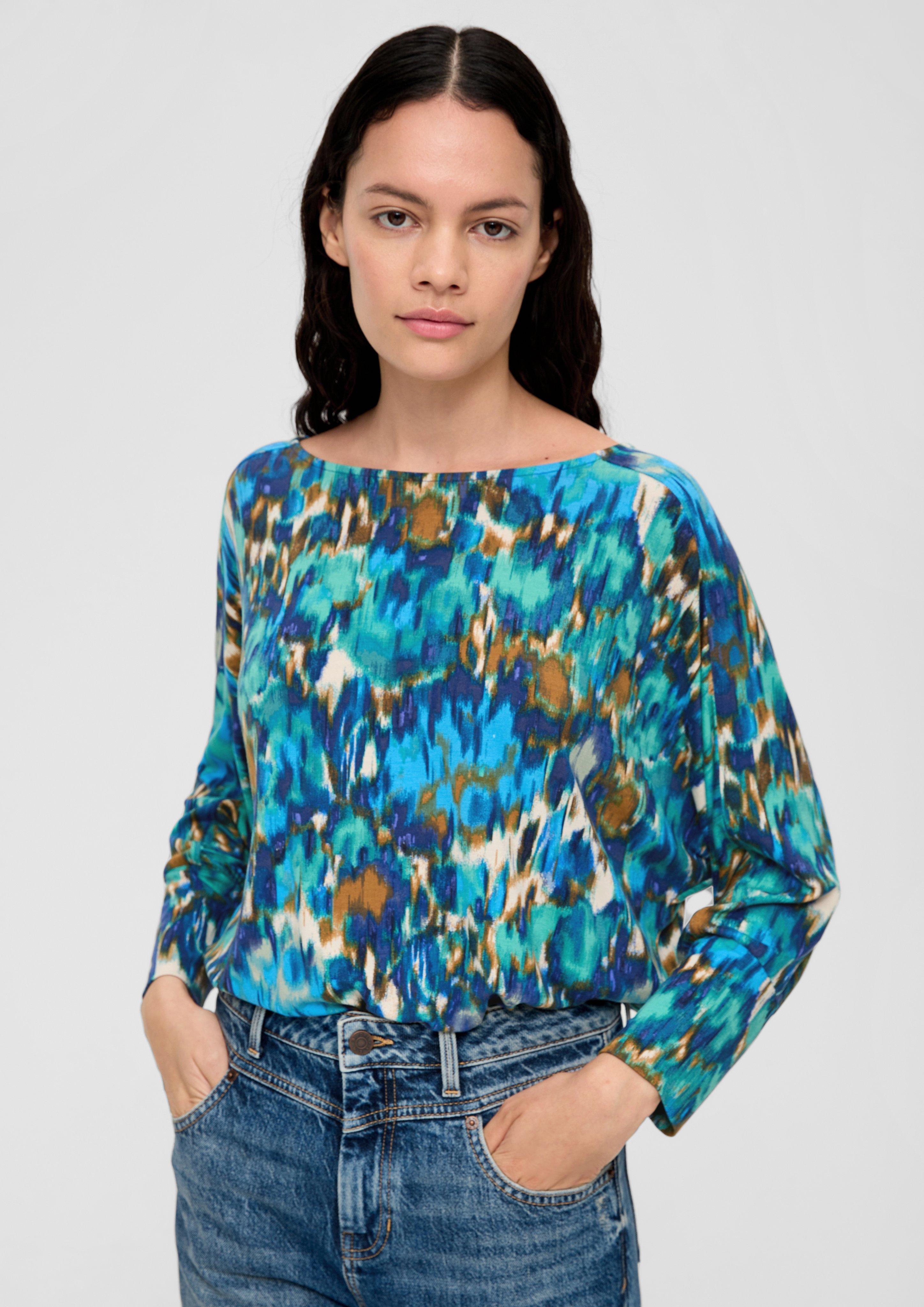 Longsleeve aus Viskosestretch  2137218-59A0