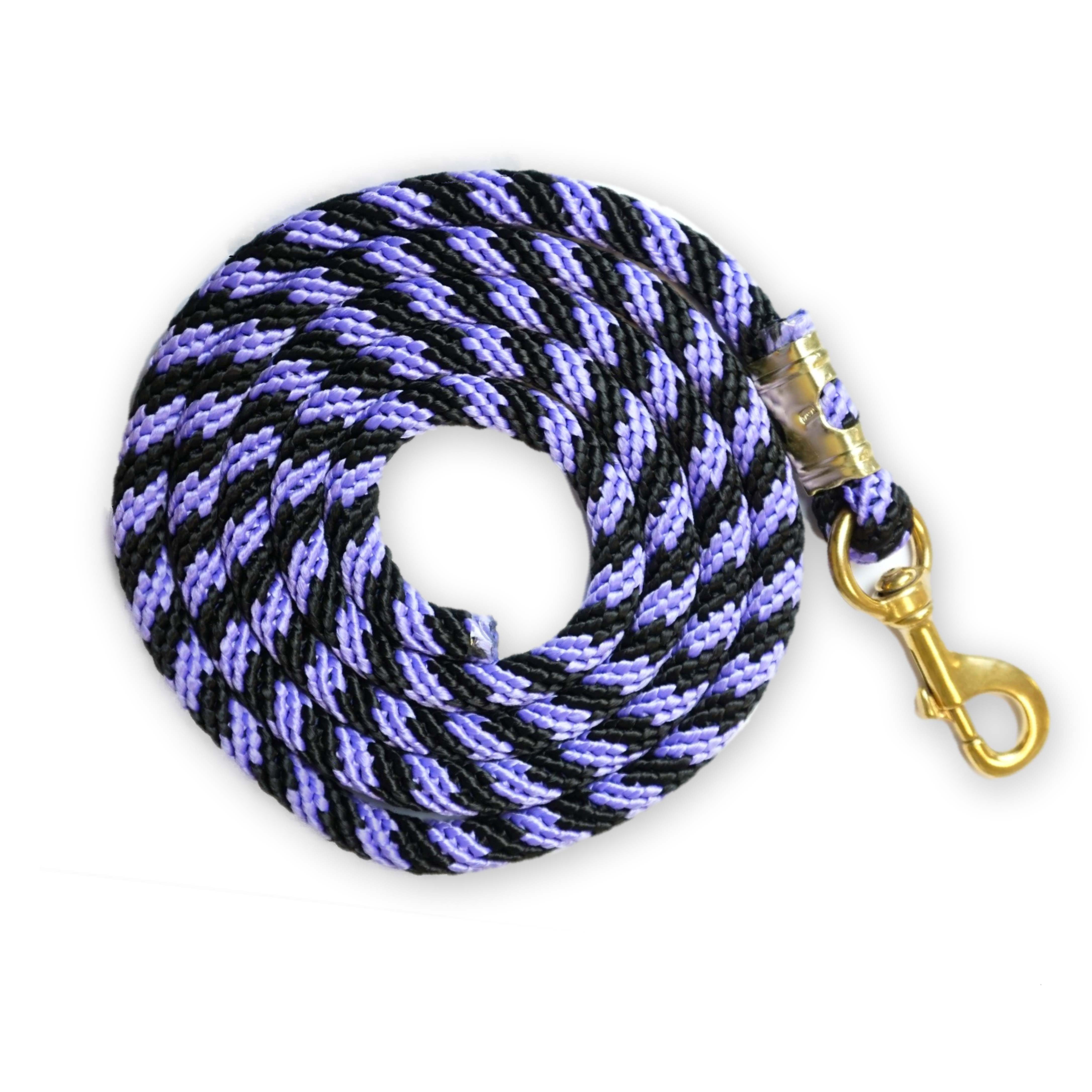 Pferdelinis Anbinde- / Führstrick Führstrick für Pferde, Anbindestrick, Führstrick mit Karabiner 2,5m, Länge 2,5m