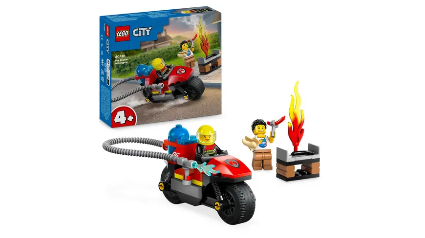 LEGO City 60410 Feuerwehrmotorrad