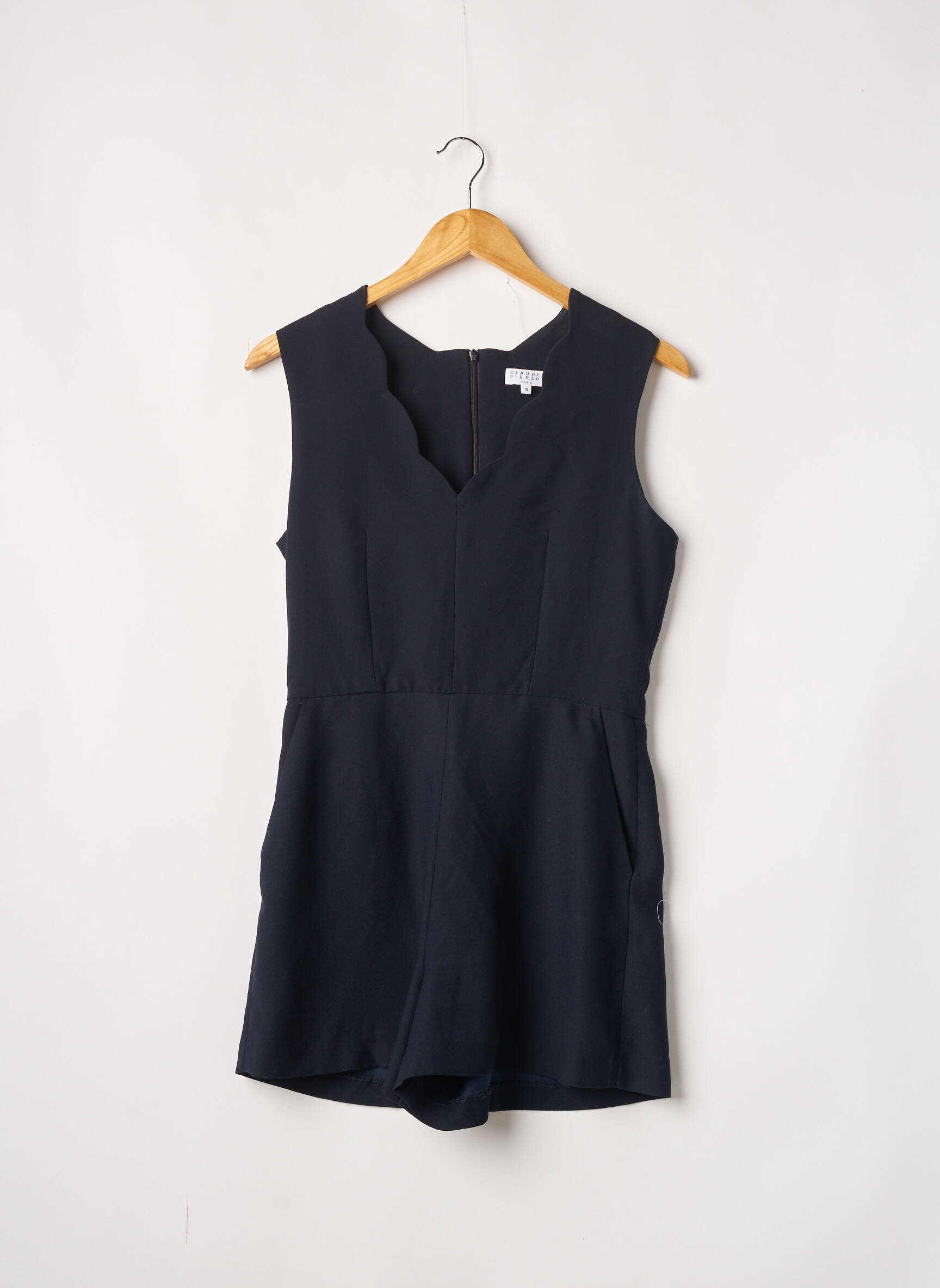 Claudie Pierlot Combi Shorts Femme couleur bleu