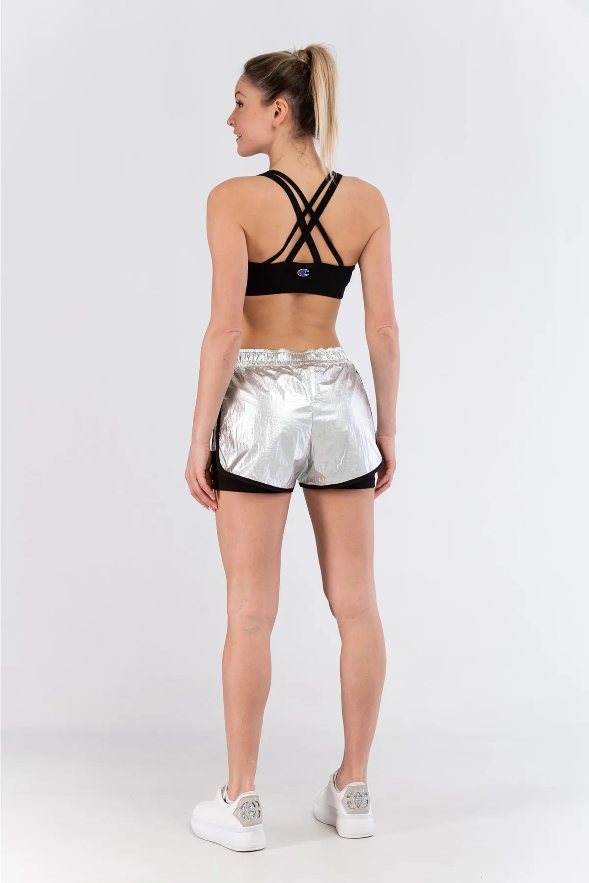 Champion  Kurze Sporthose - Grau - Mittlerer Bund