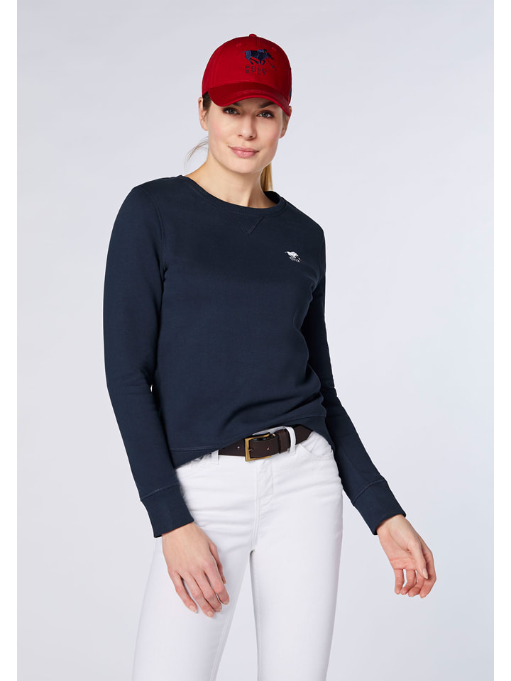 Polo Sylt Sweatshirt in Dunkelblau günstig kaufen