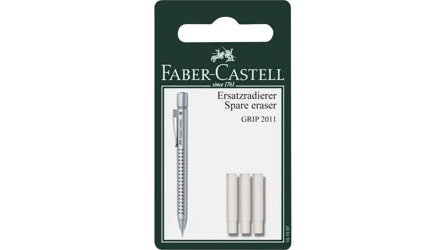 FABER-CASTELL Ersatzradierer für Druckbleistift GRIP MATIC