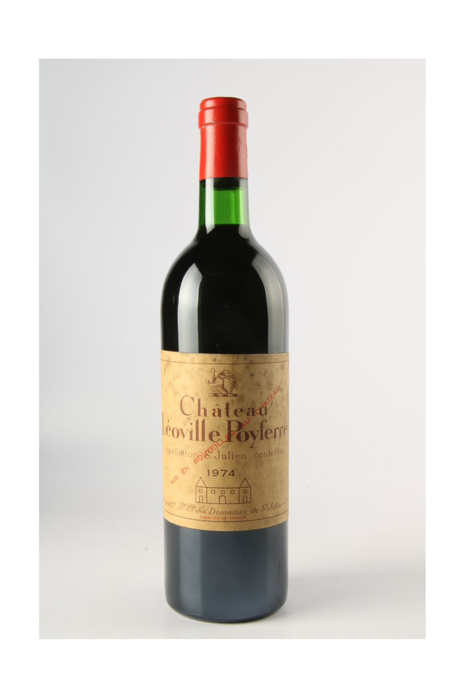 Château Leoville Poyferre 1974, Saint Julien