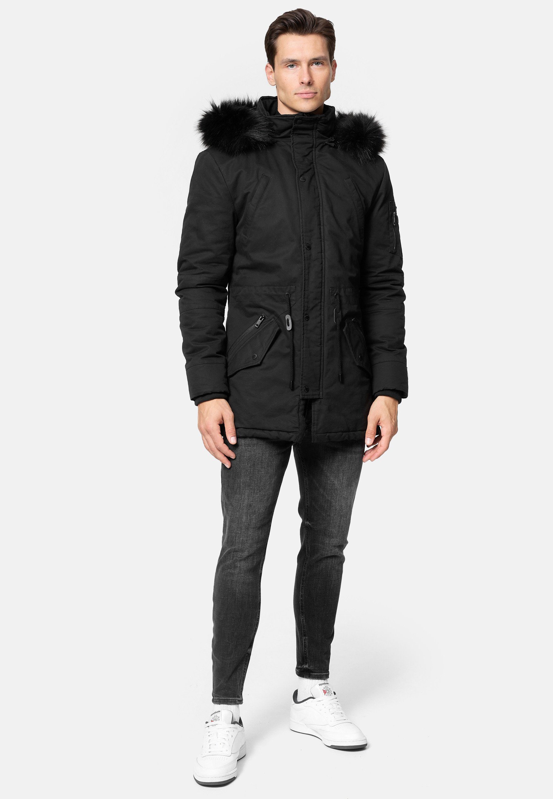 trueprodigy Parka Julius mit abnehmbarer Kapuze