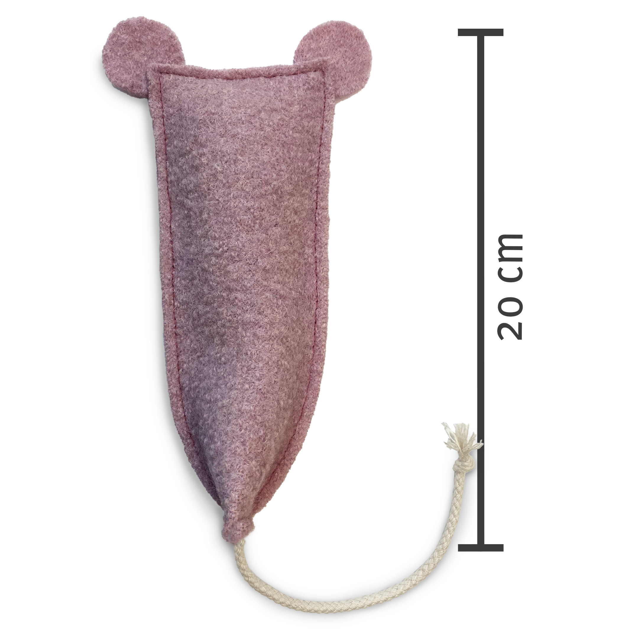 Kater Kasimir Spielmäuse & Bälle Kater Kasimir 2 XL handgemachte Spielmäuse aus echtem Wollfilz mit Katzenminze und Baldrianwurzel