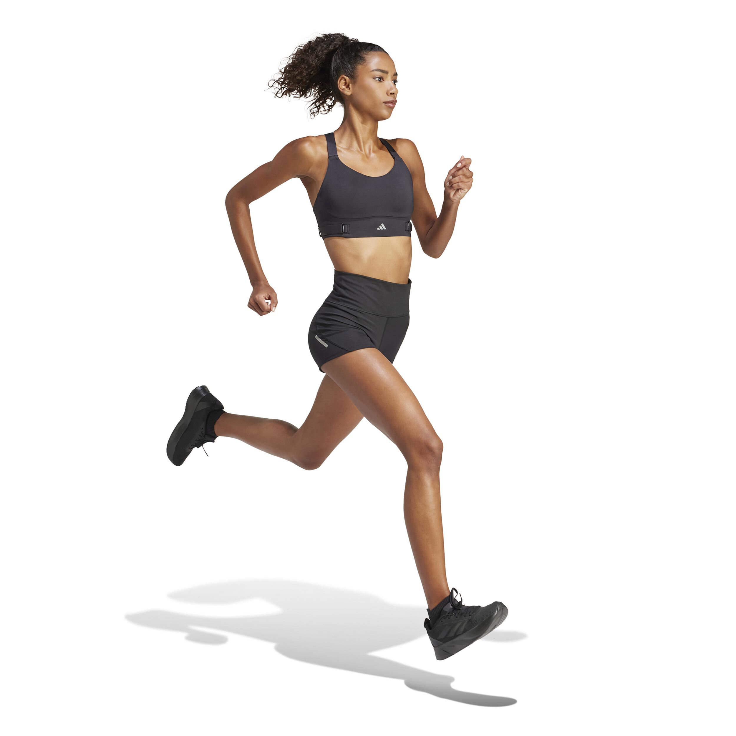 Fast Impact High Support Sport-BH Damen - Schwarz