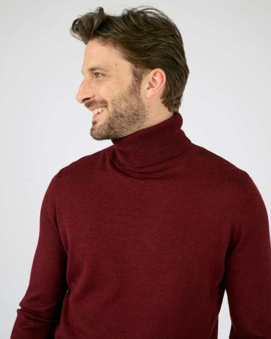 Pull col roulé maille Thermolactyl