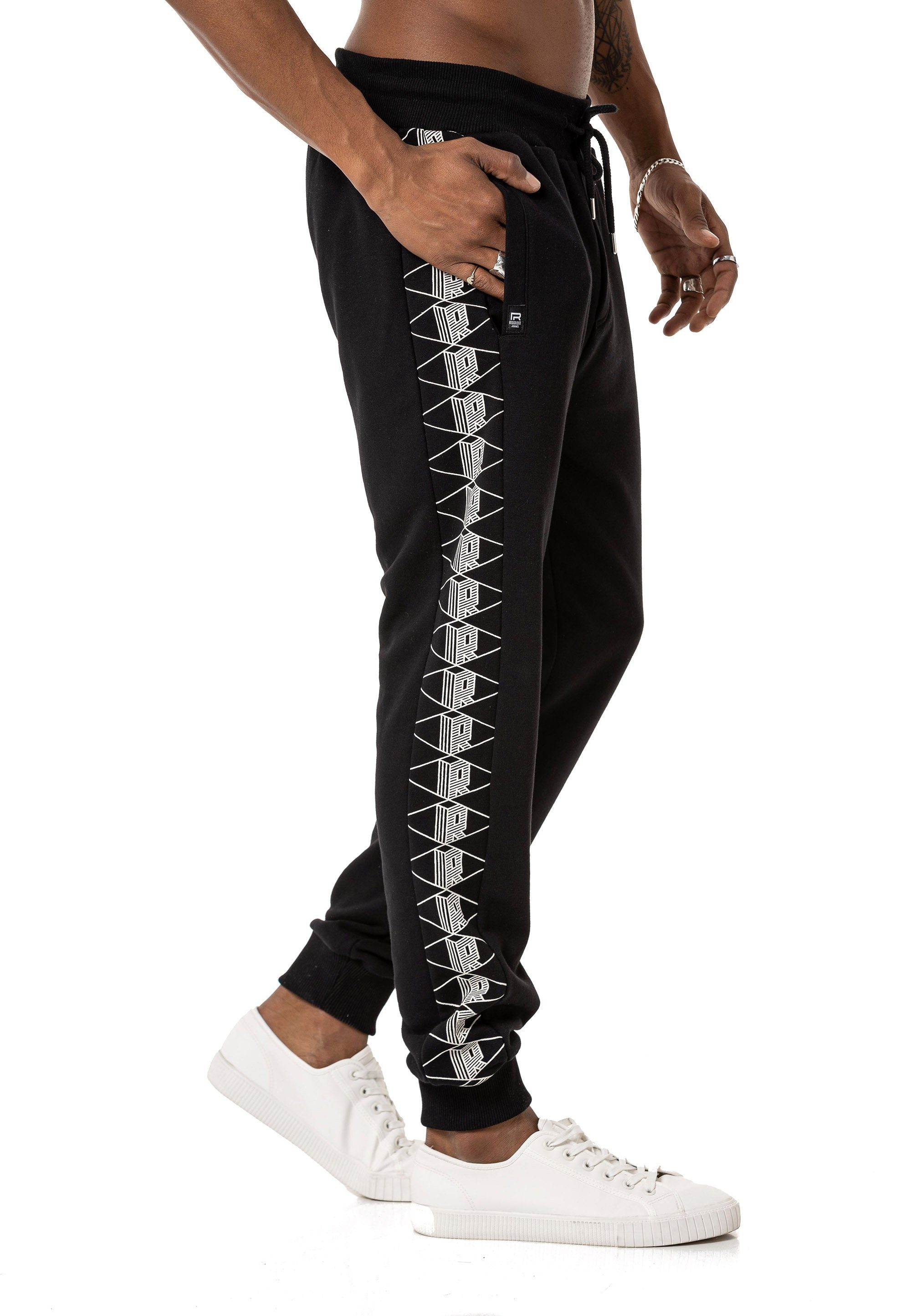 RedBridge Jogginganzug 3D Allover Print (Spar-Set, 2-tlg), Premium Quality