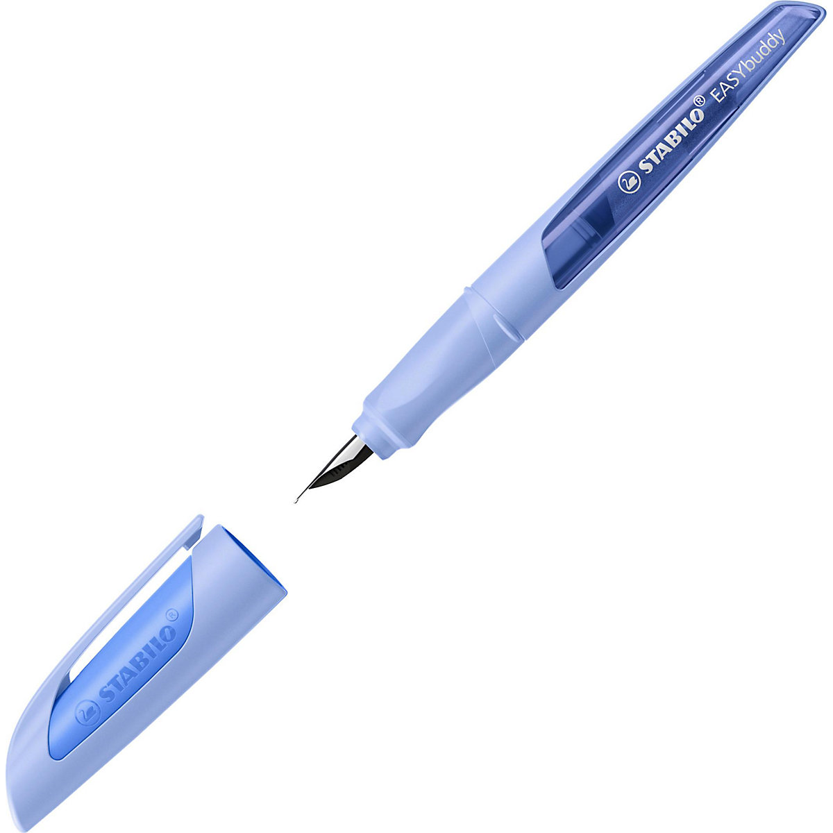 Schulfüller EASYbuddy M-Feder Pastel Wolkenblau, inkl. Patrone