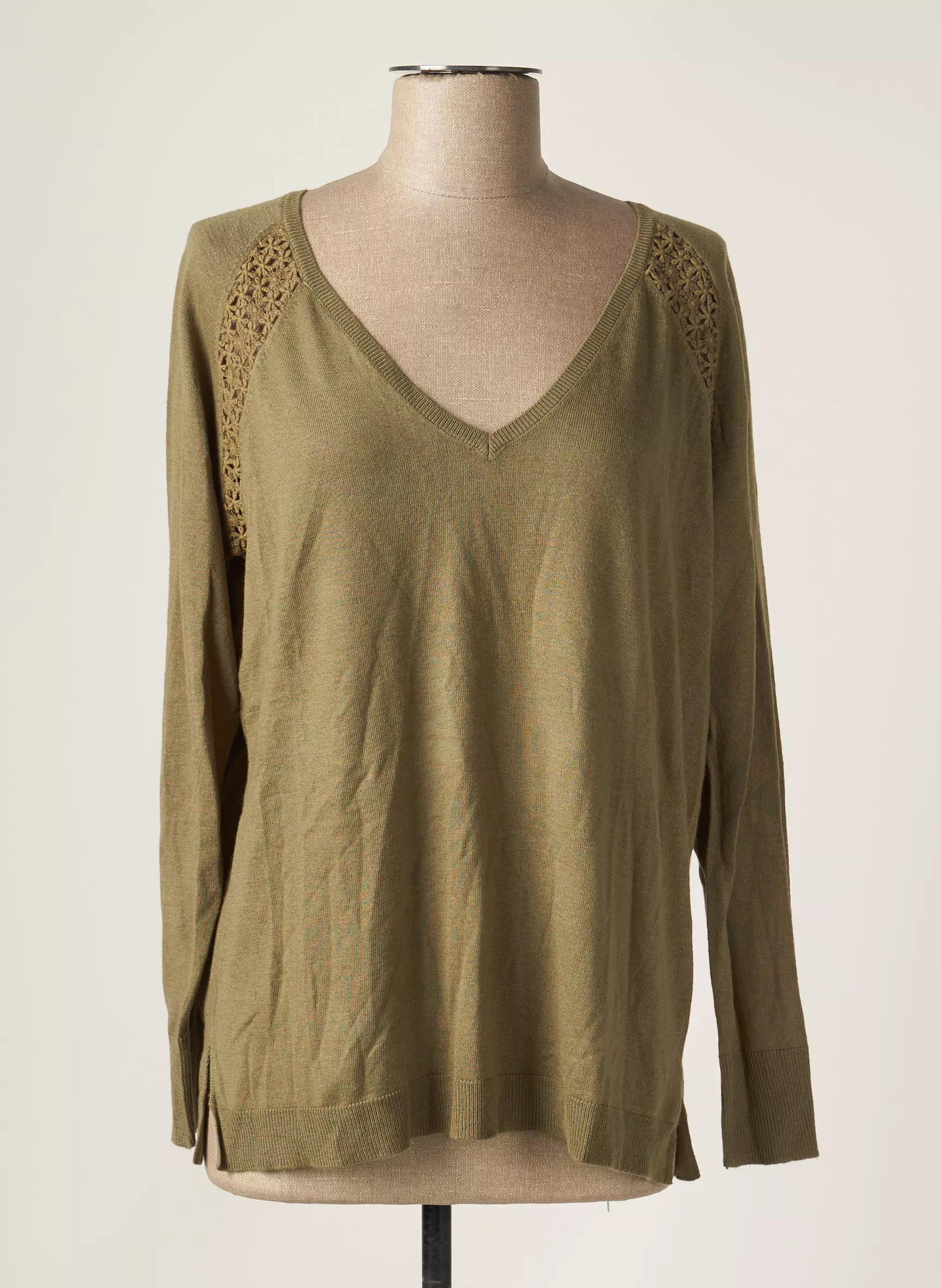Teddy Smith Pulls Femme couleur vert