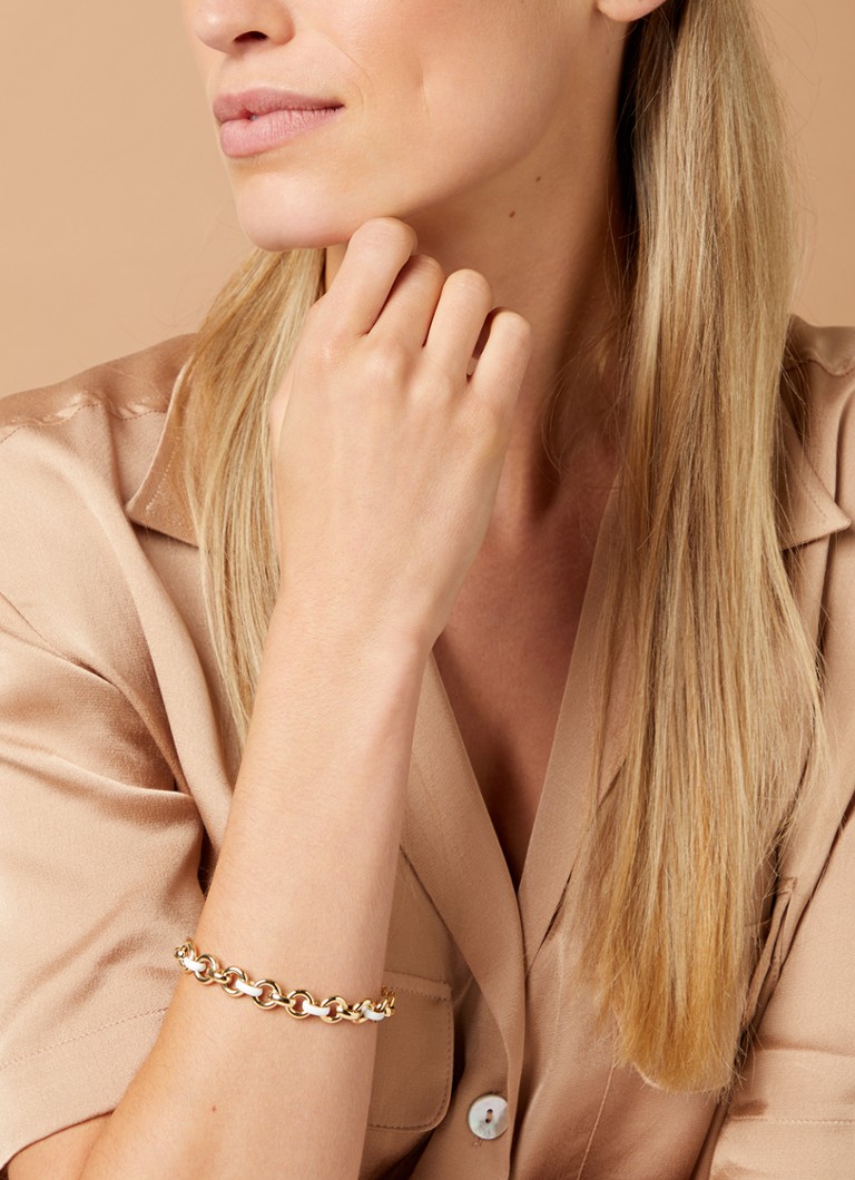 Diamond Point Yellow Gold Bracelet Timeless Treasures