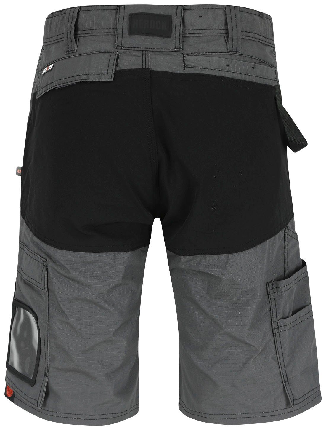 Herock Arbeitshose HESPAR BERMUDAS Komfortabel, 4-Wege-Stretch, Multi-Pocket (1) mit Hammerschlaufe