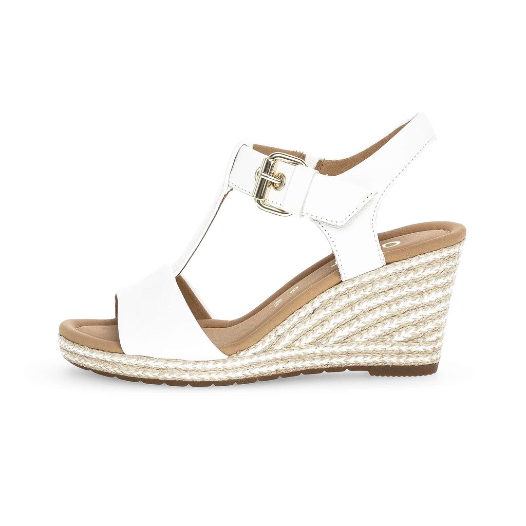 Gabor comfort Keilsandalette weiß