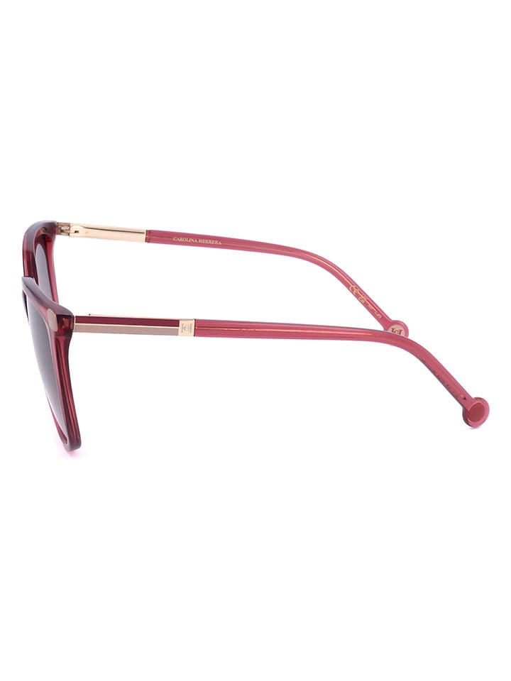 Carolina Herrera Damen-Sonnenbrille in Pink/ Grau günstig kaufen 54