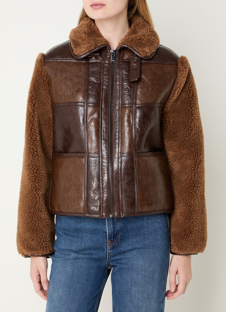 Abrigo de ecopelle Claudie Pierlot Lammy