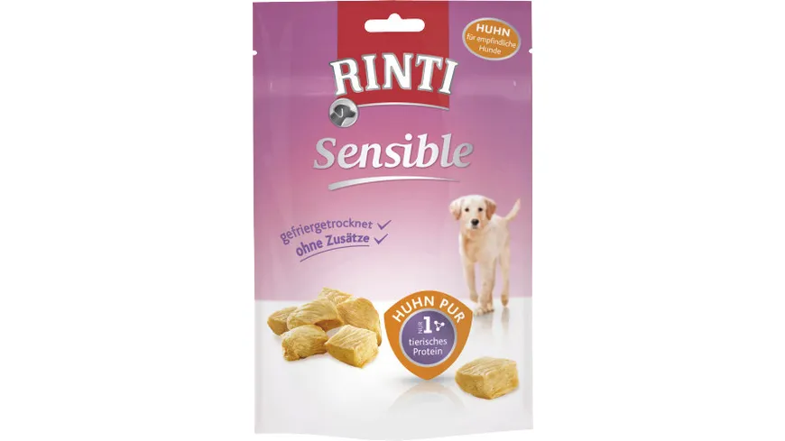 RINTI Hundesnack Sensible Snack Huhn pur (gefriergetrocknet) 120 g
