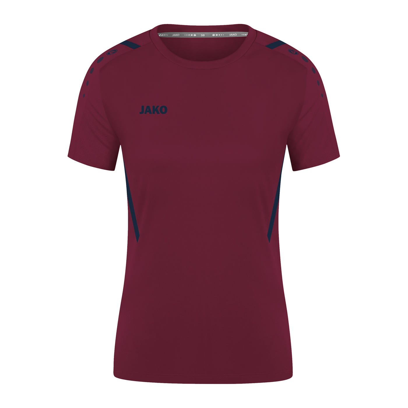 JAKO Challenge Trikot Damen Dunkelrot F132