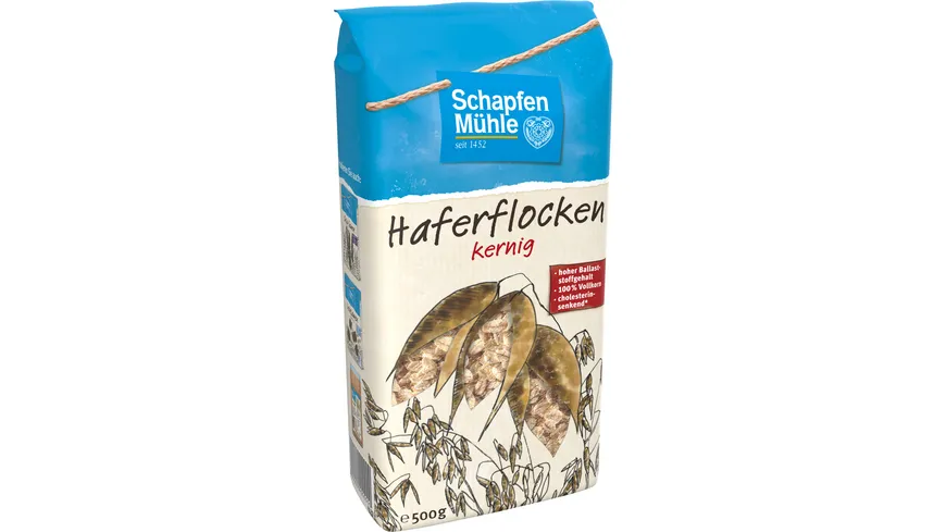 SchapfenMühle Haferflocken kernig 500 g