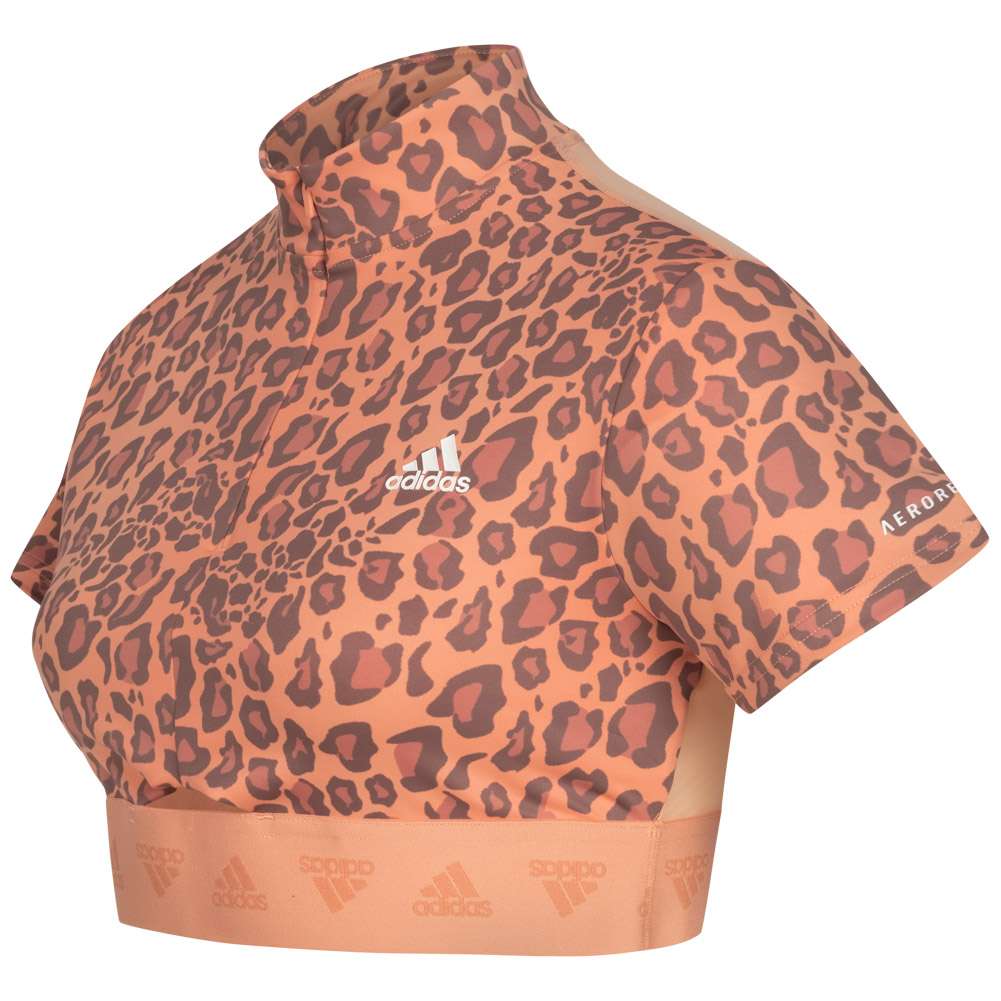 adidas Hyperglam Zip Damen Crop Top HM8642