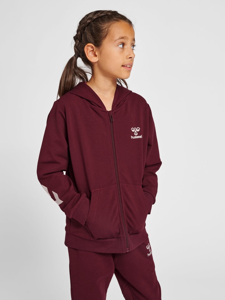 Hummel Hummel Reißverschluss Kapuzenpullover Hmltrece Kinder in WINDSOR WINE günstig kaufen