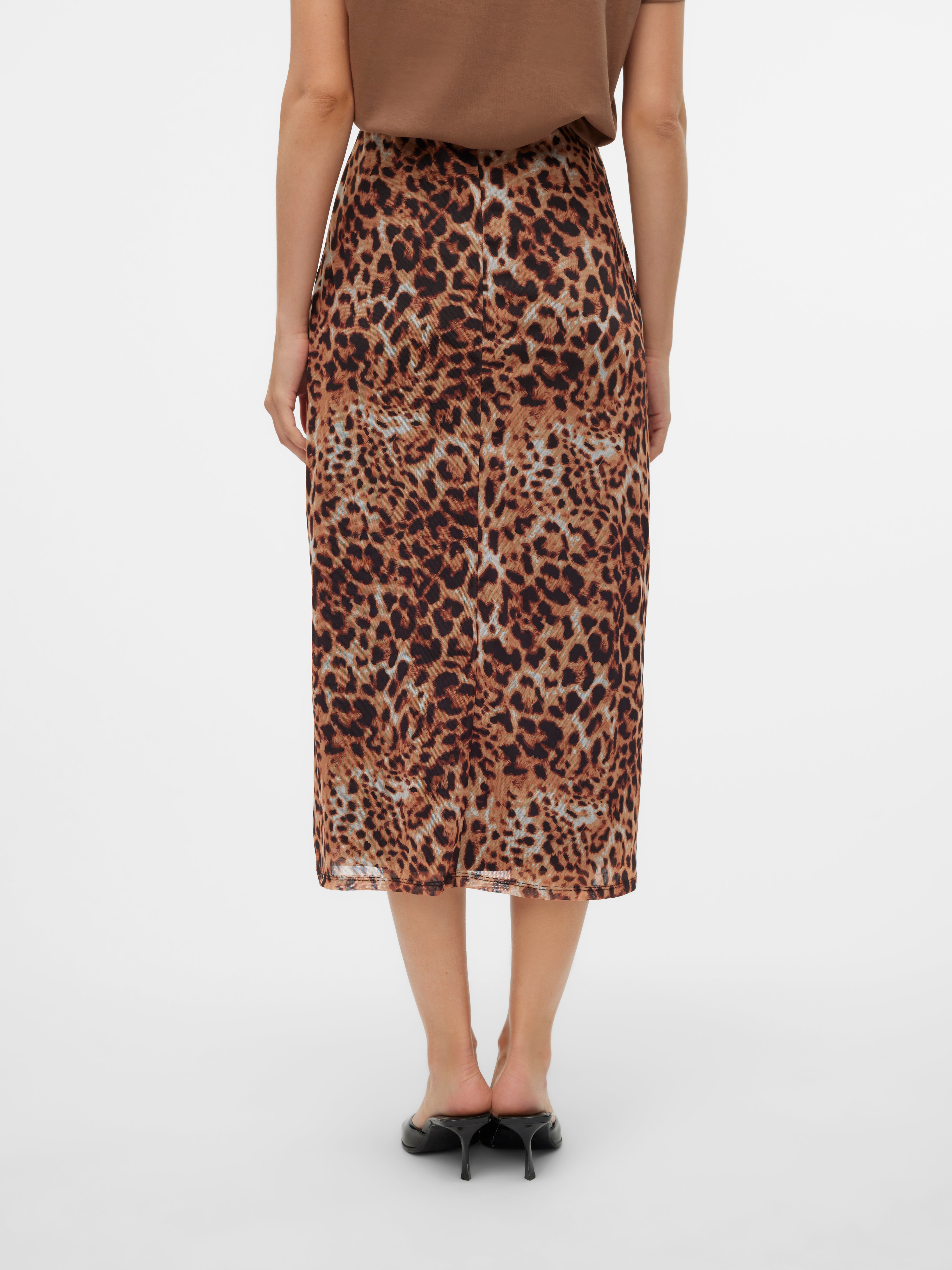 VMOLIVIA Hohe Taille Langer Rock
