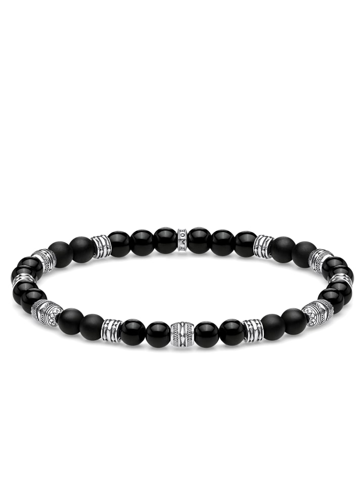 Thomas Sabo Armband in silber, schwarz günstig kaufen