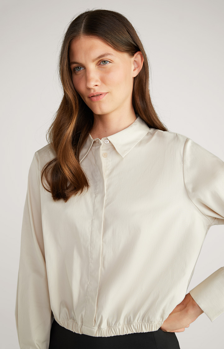 Bluse in Beige