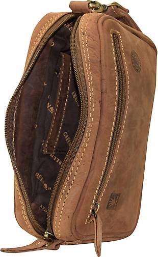 Greenburry Vintage Herrentasche Leder 22 cm
