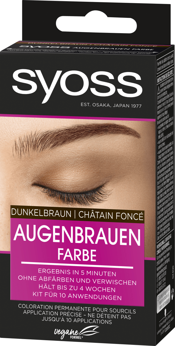 Augenbrauenfarbe Dunkelbraun  4-1, 17 ml