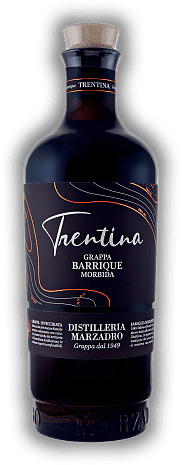 Marzadro La Trentina Grappa Morbida Barrique 0,7 Liter Marzadro La Trentina Grappa Morbida Barrique 0,7 Liter Weicher und intensiver Grappa. 0,7	 Liter - Vol 41%
